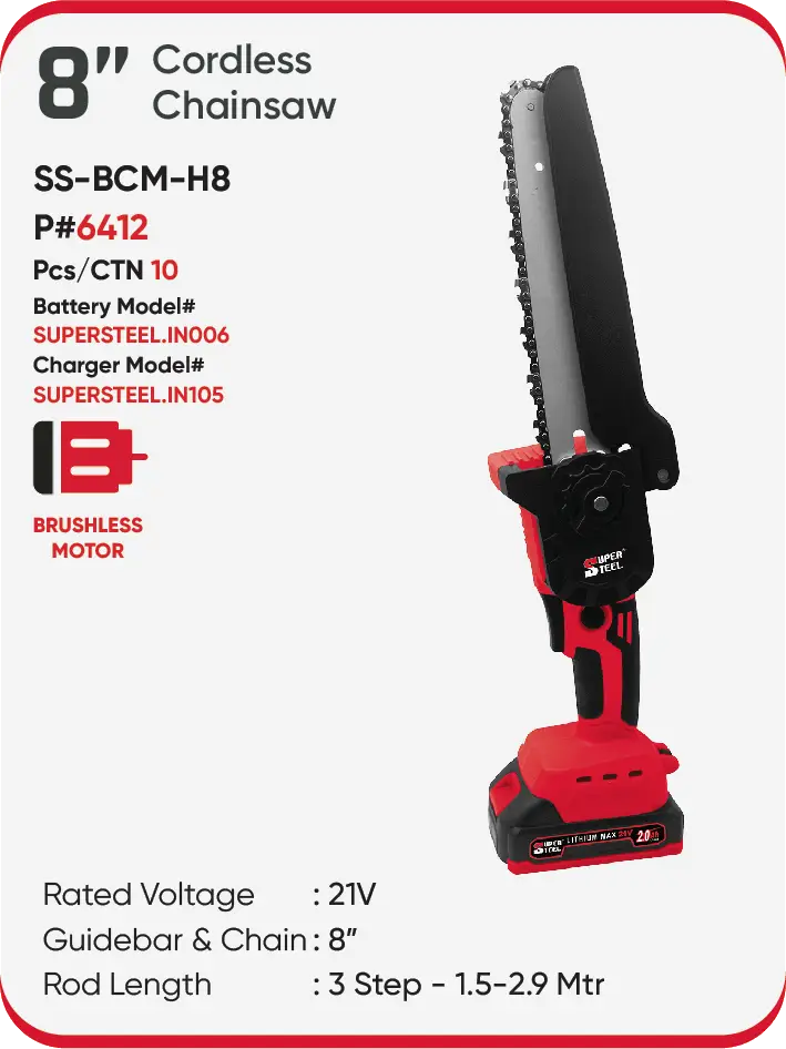Tall Cordless Chainsaw