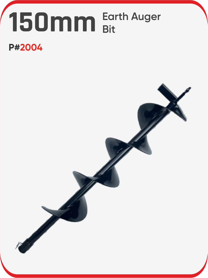 150mm EARTH AUGER BITS