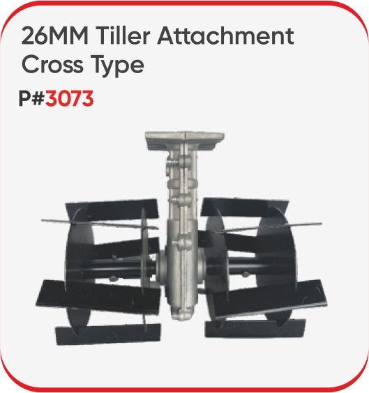 26MM TILLER ATTACHMENT CROSS TYPE