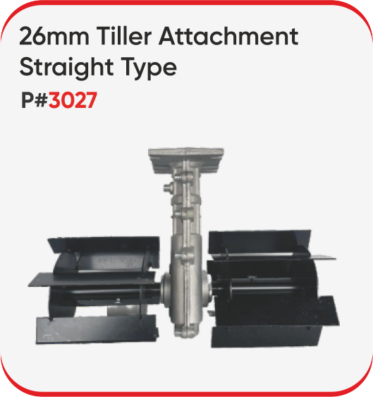 26MM TILLER ATTACHMENT STRAIGHT TYPE