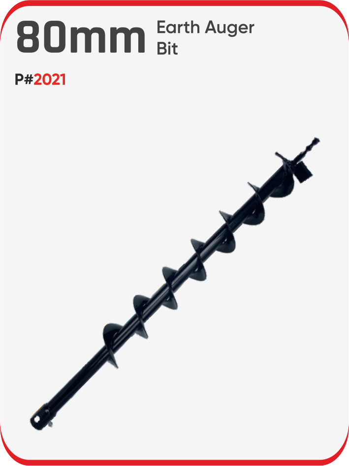 80mm EARTH AUGER BITS