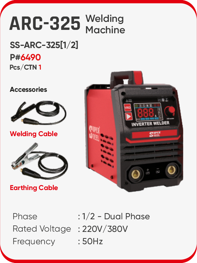 ARC-325 WELDING MACHINE