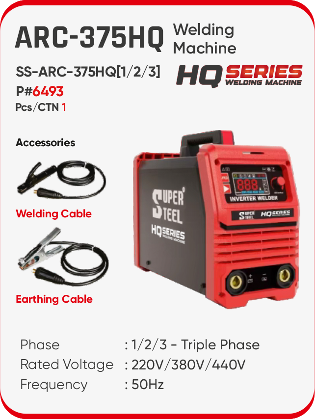ARC-375HQ WELDING MACHINE