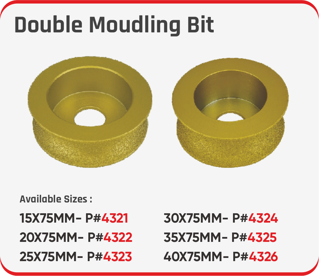 DOUBLE MOULDING BIT