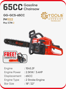 65CC GASOLINE CHAINSAW