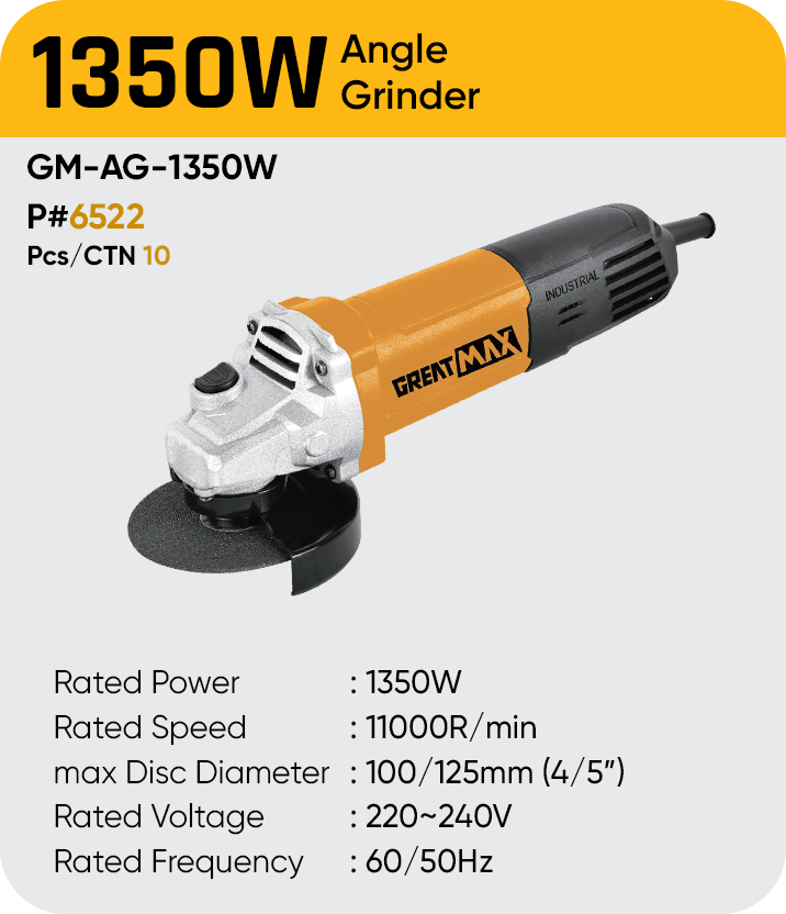 1350W ANGLE GRINDER