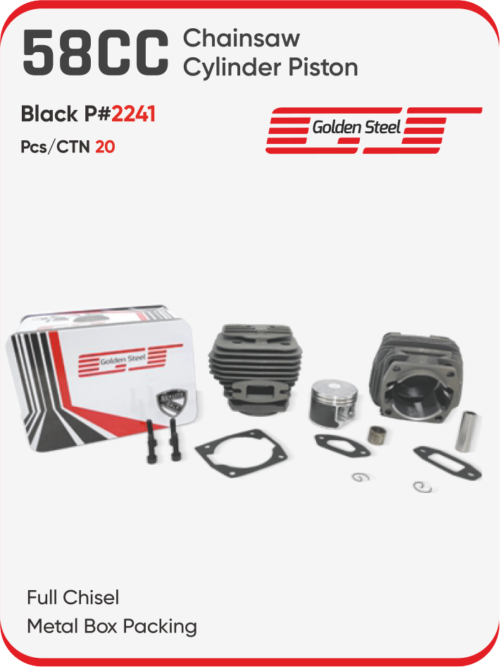 58CC Chainsaw Cylinder Piston