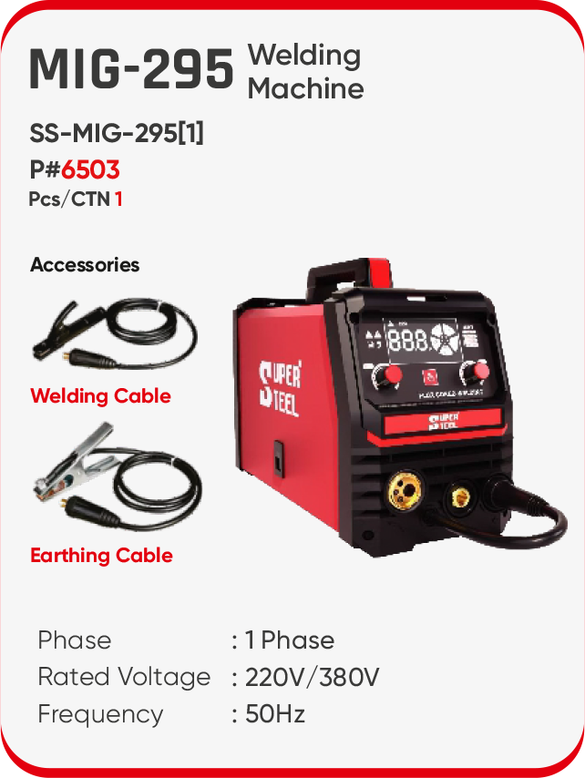 MIG-295 WELDING MACHINE