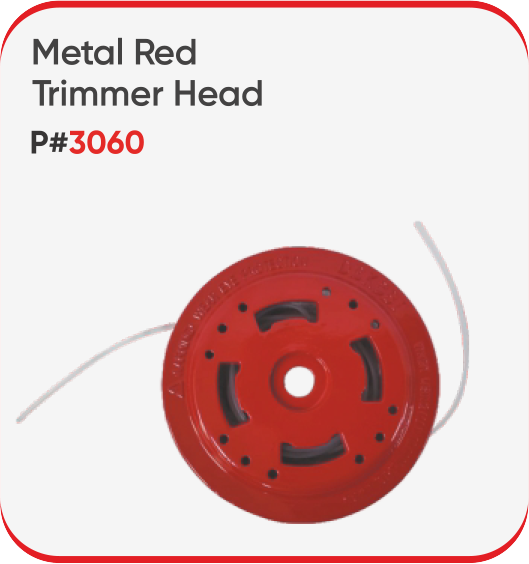 METAL RED TRIMMER HEAD