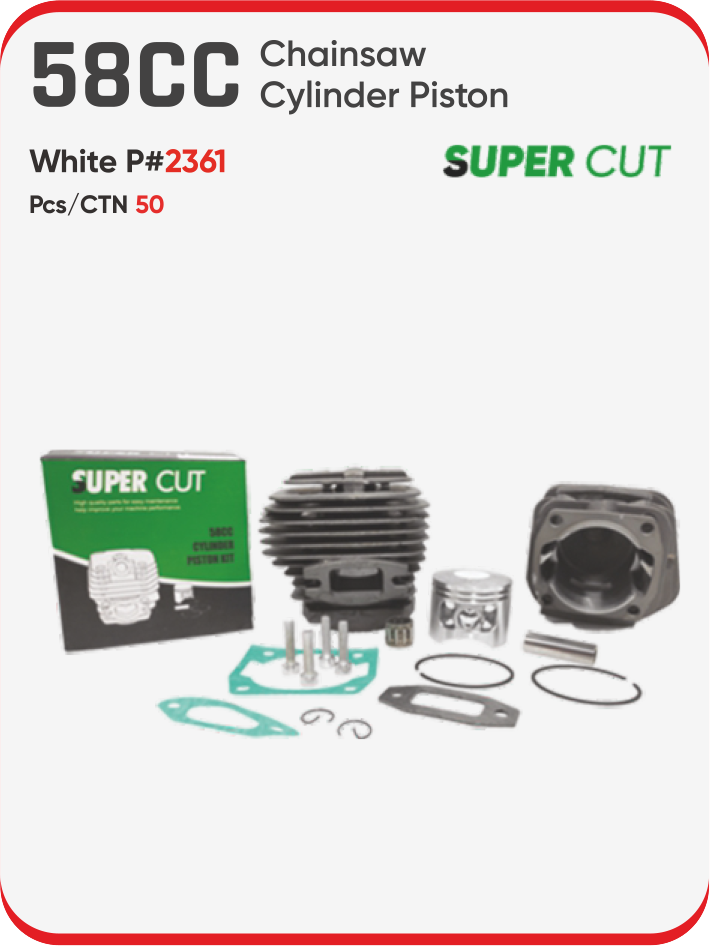 58CC Chainsaw Cylinder Piston