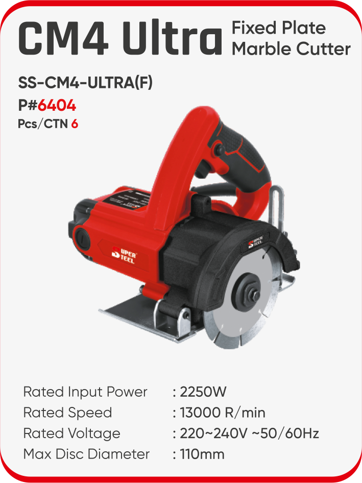 CM4 ULTRA FIXED PLATE MARBLE CUTTER
