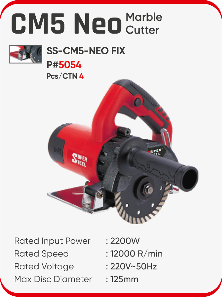 CM5 NEO MARBLE CUTTER