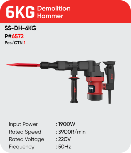 6KG DEMOLITION HAMMER
