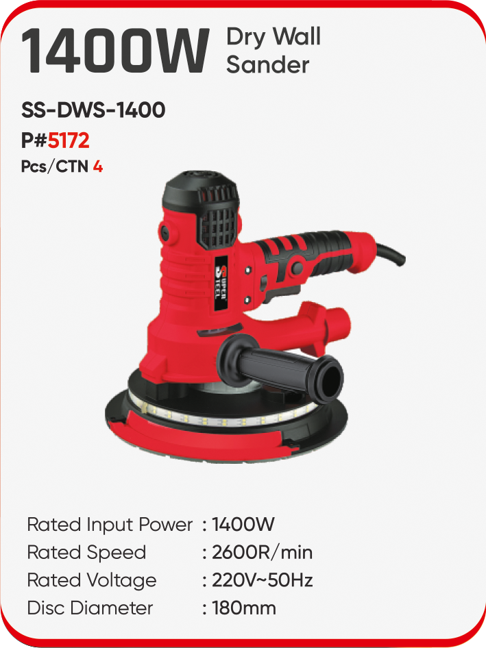 1400W DRY WALL SANDER