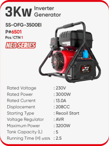 3Kw INVERTER GENERATOR