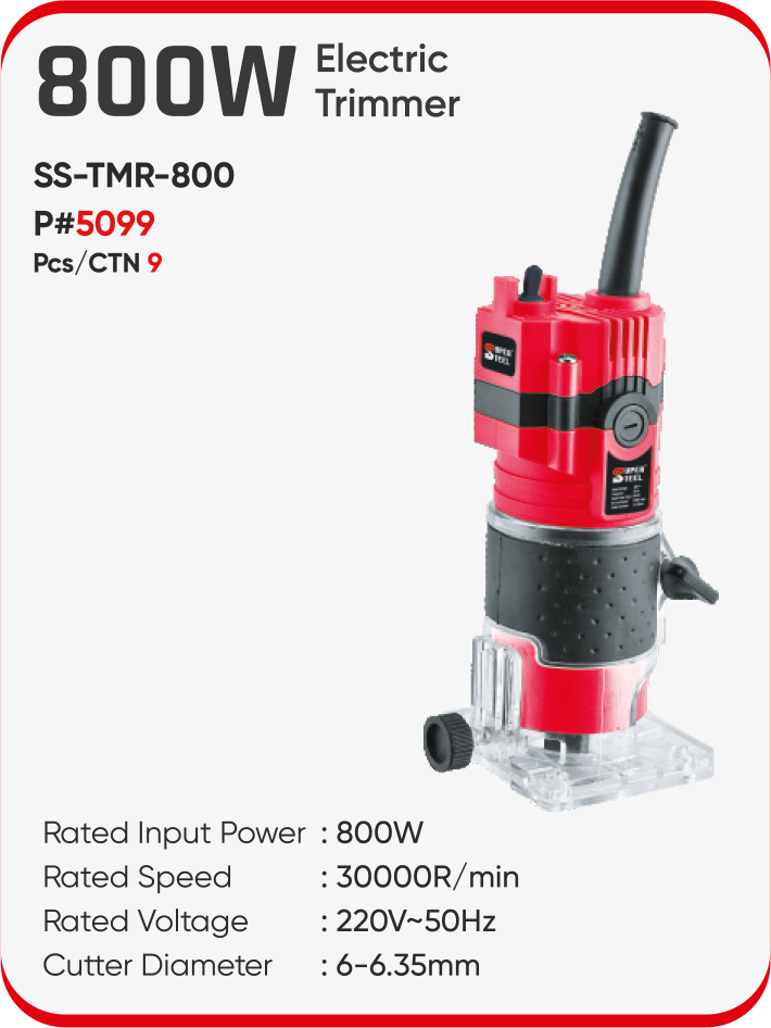 800W ELECTRIC TRIMMER