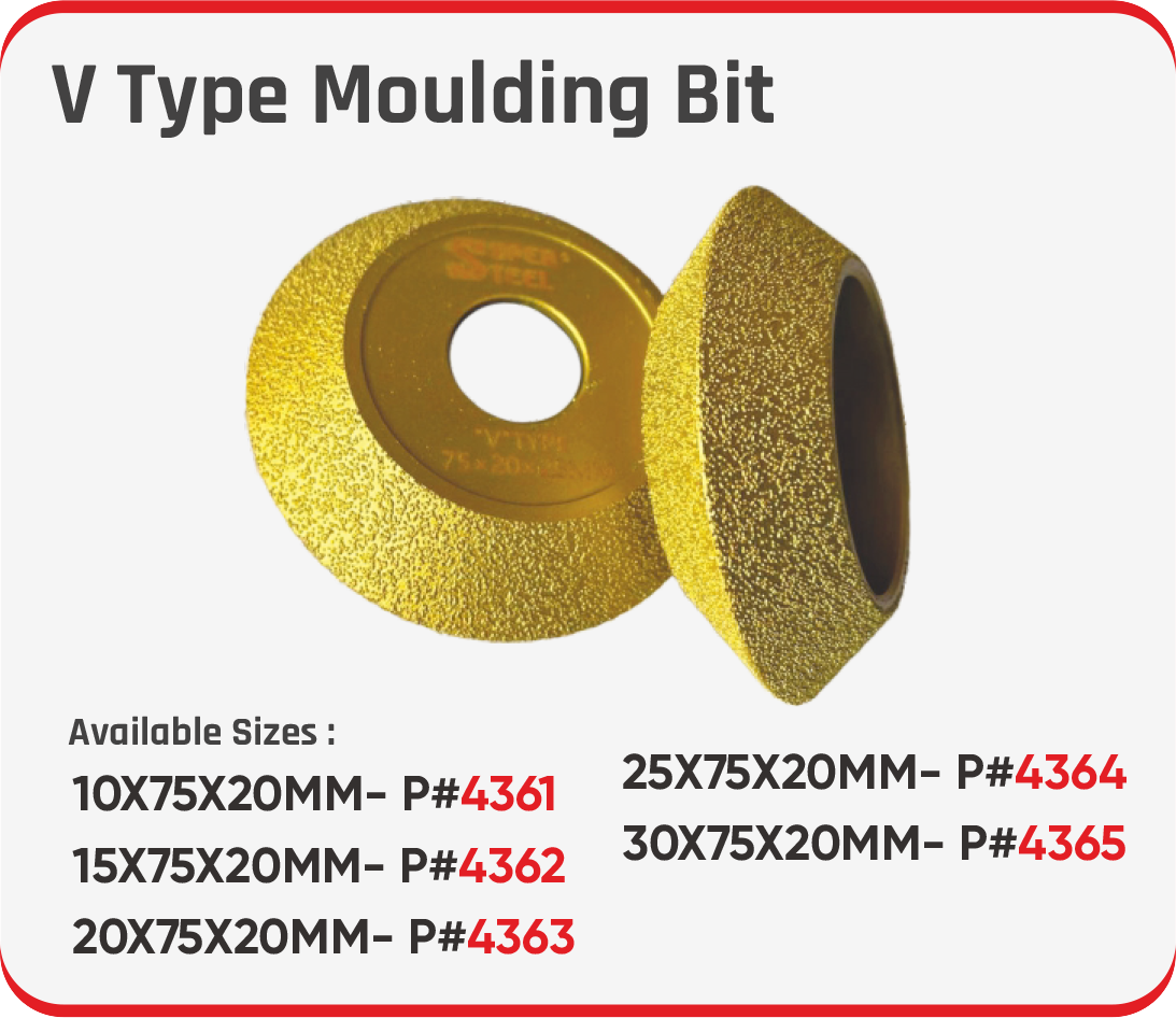 V TYPE MOULDING BIT