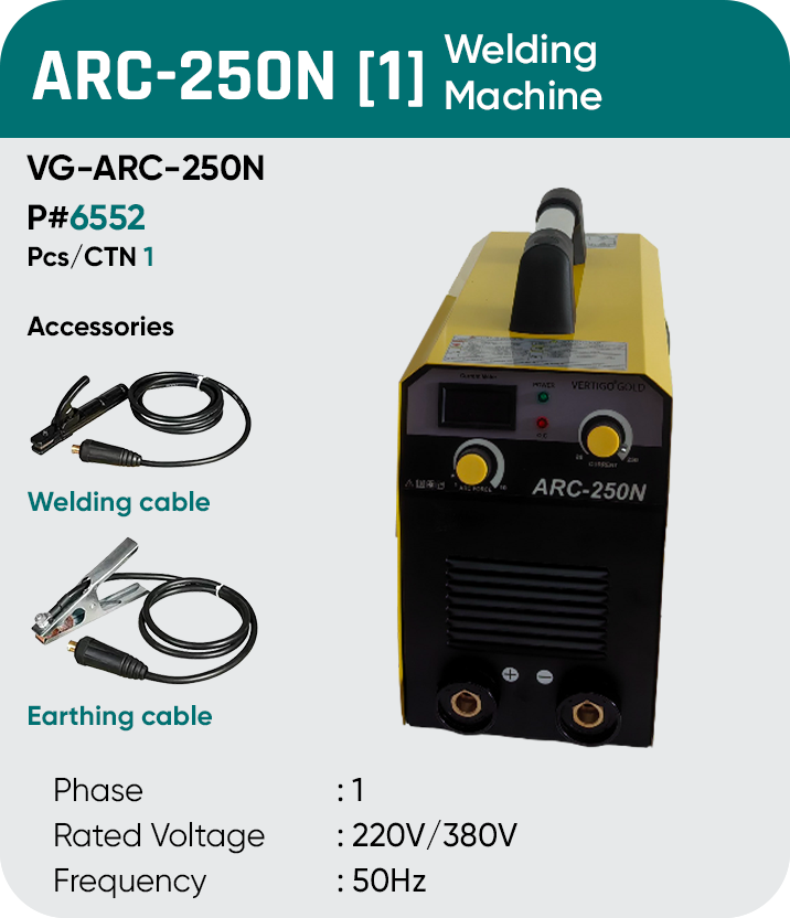 ARC-250N WELDING MACHINE
