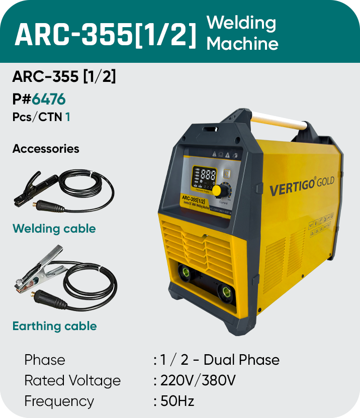 ARC-355 WELDING MACHINE