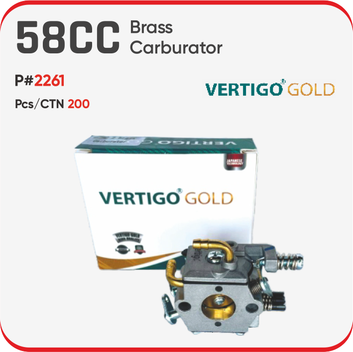 58CC BRASS CARBURETOR