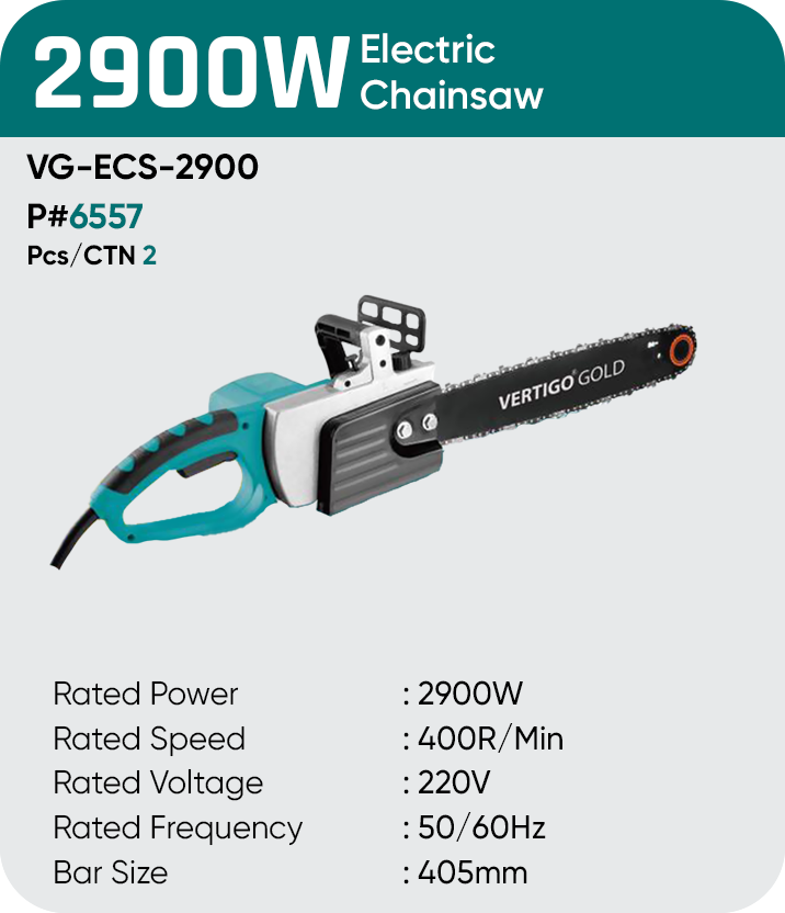 2900W ELECTRIC CHAINSAW