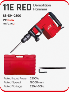 11E RED DEMOLITION HAMMER