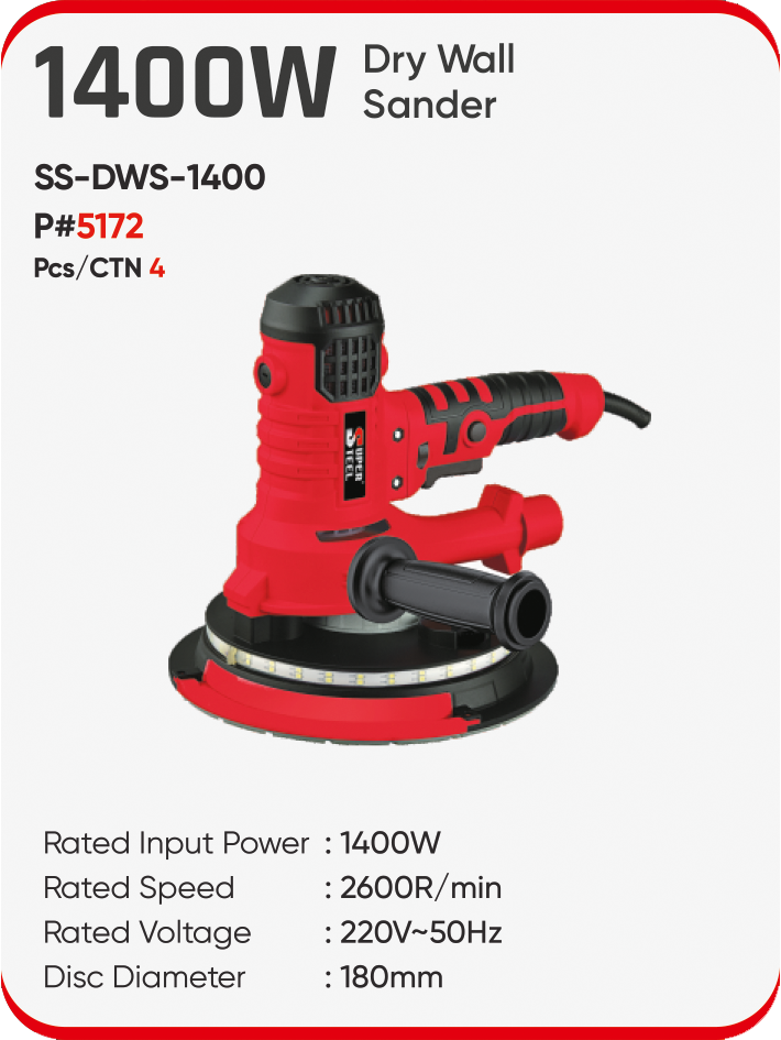 1400W DRY WALL SANDER