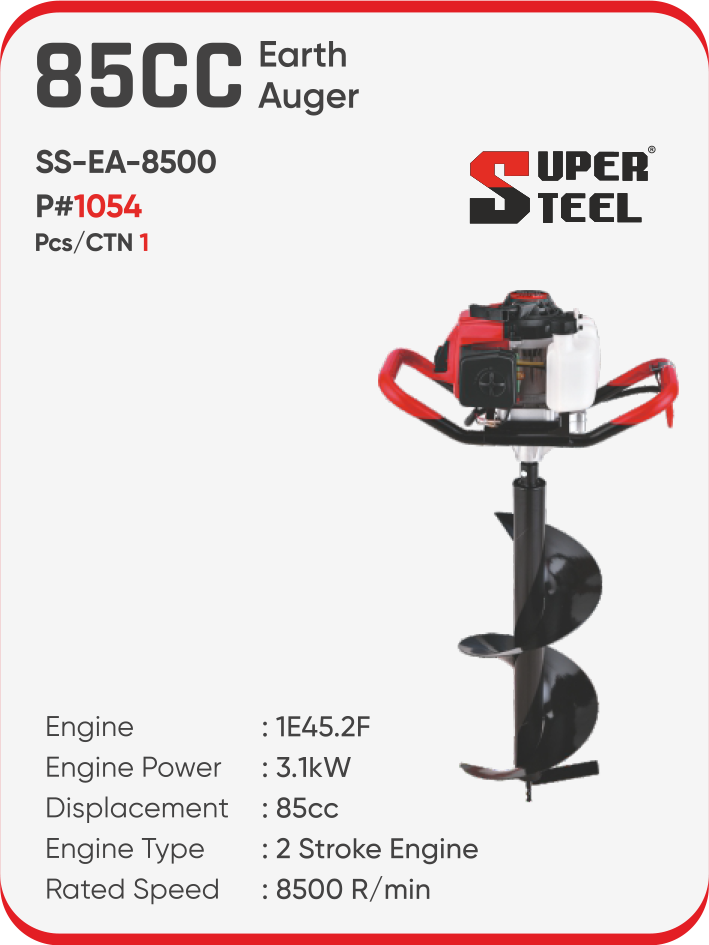 85CC EARTH AUGER