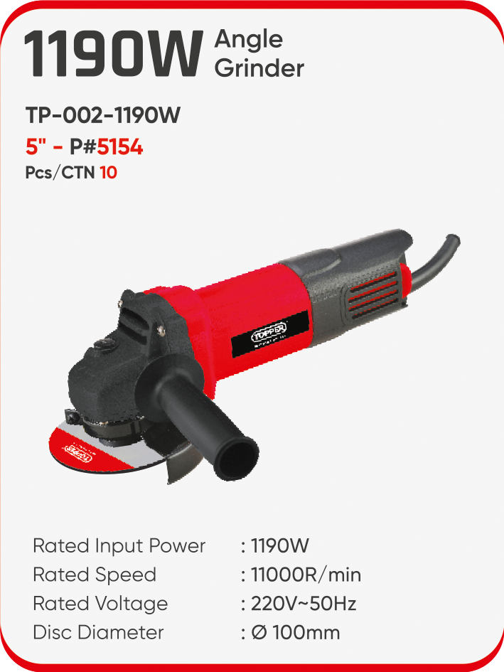 1190W ANGLE GRINDER
