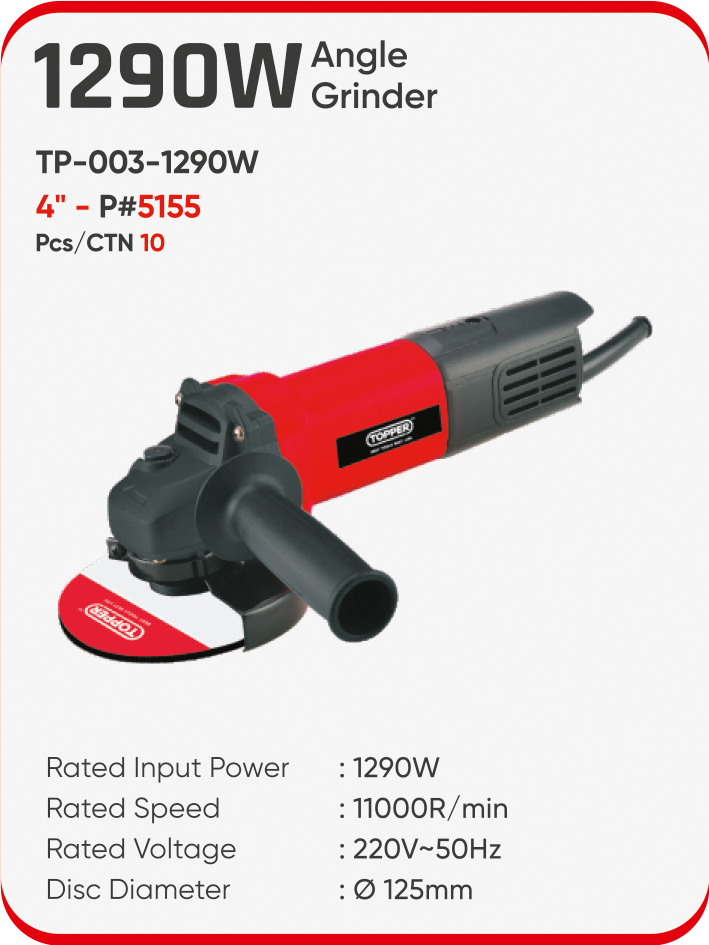 1290W ANGLE GRINDER