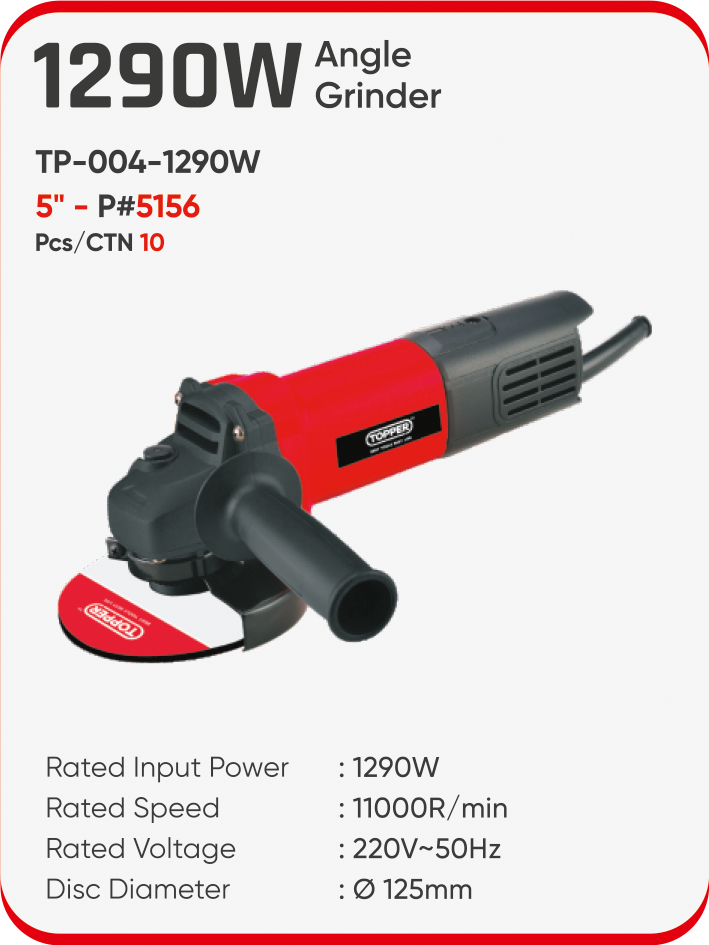 1290W ANGLE GRINDER