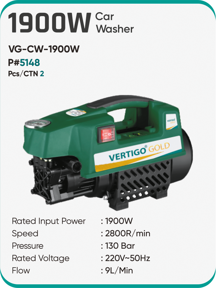 1900W CAR WASHER